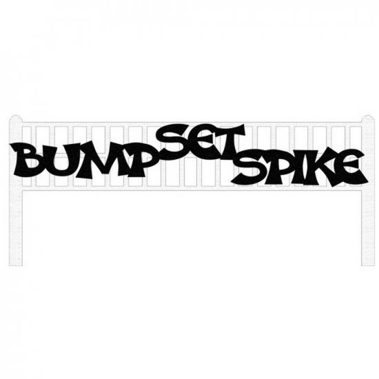 RBS - Border - Volleyball Net Layered Title