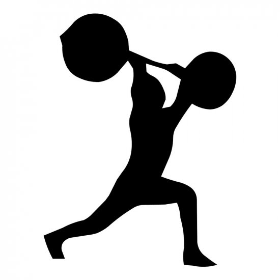 RBS - Silhouette - Weightlifter 01