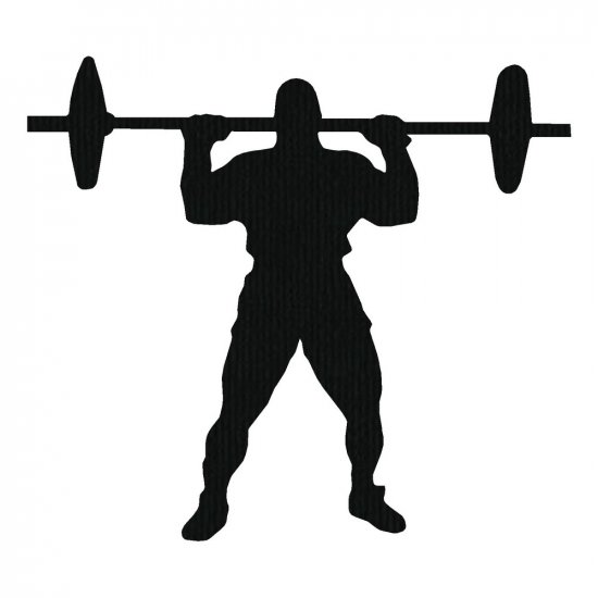 RBS - Silhouette - Weightlifter 04