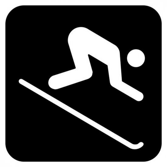 RBS - Skiing Graphic