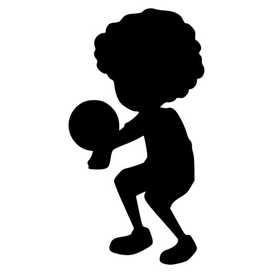 RBS - Silhouette - Volleyball Boy 01