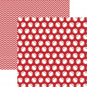 Reminisce - Baseball Red Paper