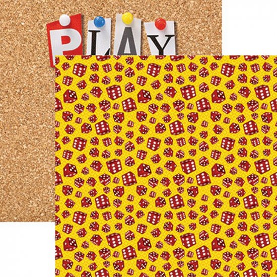 Reminisce - Game Night - Let\'s Roll Paper