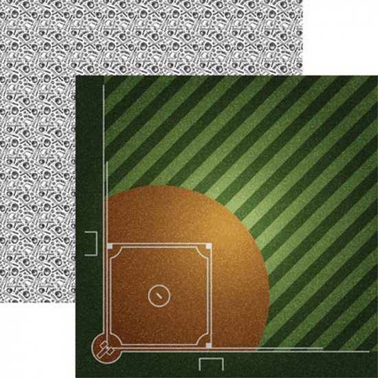 Reminisce - Game Day - Ball Field Paper