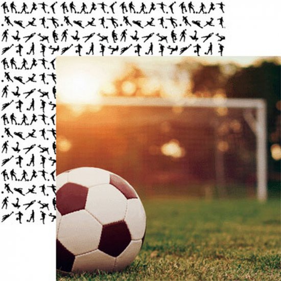 Reminisce - Game Day - Soccer 1 Paper
