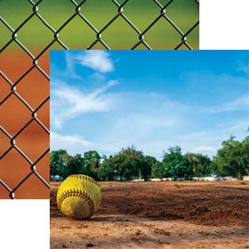 Reminisce - Let's Play Softball - Play Ball Paper