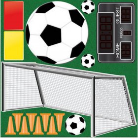 Reminisce - Real Sports 12x12 Soccer Sticker