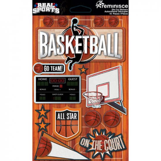 Reminisce - Basketball 3D Sticker
