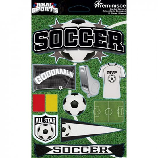 Reminisce - Soccer 3D Sticker