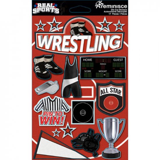 Reminisce - Wrestling 3D Sticker
