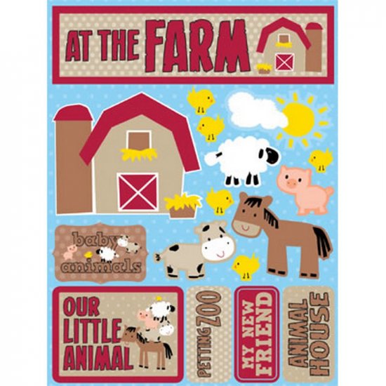 Reminisce - At the Farm 3D Sticker