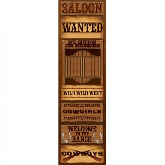 Reminisce - Western Chipboard Signs Sticker