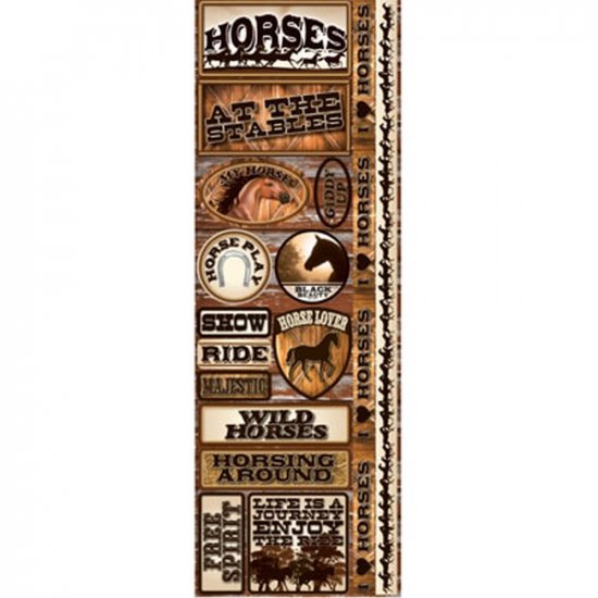 Reminisce - Horses Combo Sticker