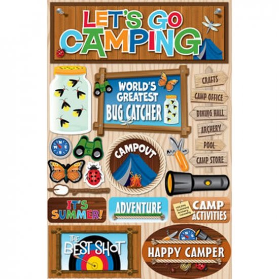 Reminisce - Summer Camp 3D Sticker