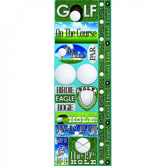 Reminisce - Golf Combo Sticker