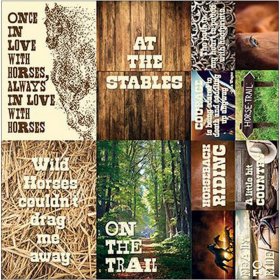 Reminisce - Saddle Up 12x12 Poster Sticker