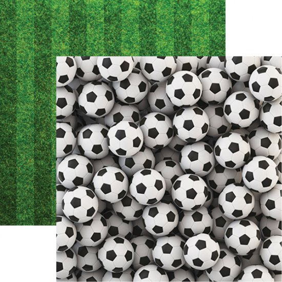 Reminisce - Soccer Balls Paper