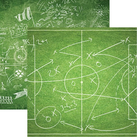 Reminisce - Soccer Playbook Paper