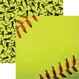 Reminisce - Softball Close-Up Paper