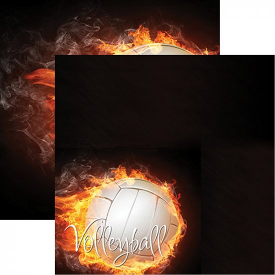 Reminisce - Volleyball On Fire Paper