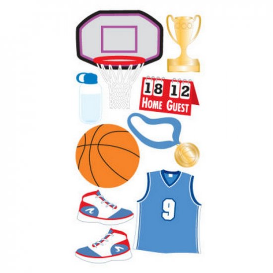 Sandylion - Basketball Large Handmade Essentials