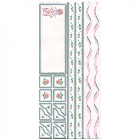 Sandylion - Ballet Embossed Sticker