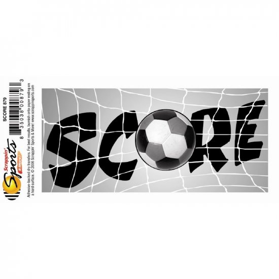 Scrappin\' Sports - Score Title Rub-on