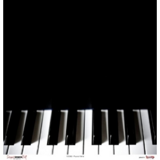Scrappin\' Stuff - Piano Keys Paper