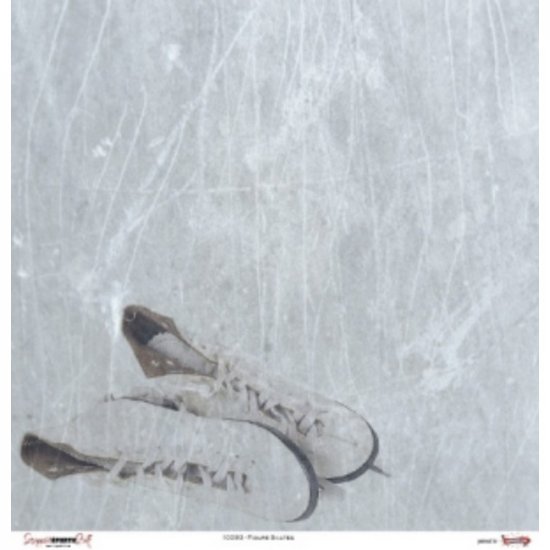 Scrappin\' Stuff - Figure Skates Paper