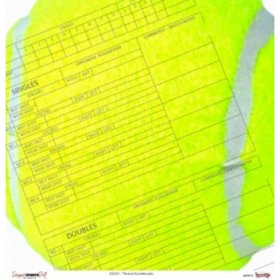 Scrappin' Stuff - Tennis Scorecard Paper