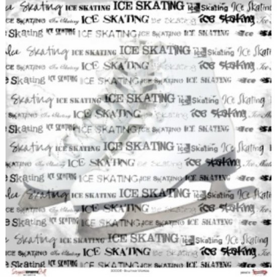 Scrappin\' Stuff - Skating Words Paper