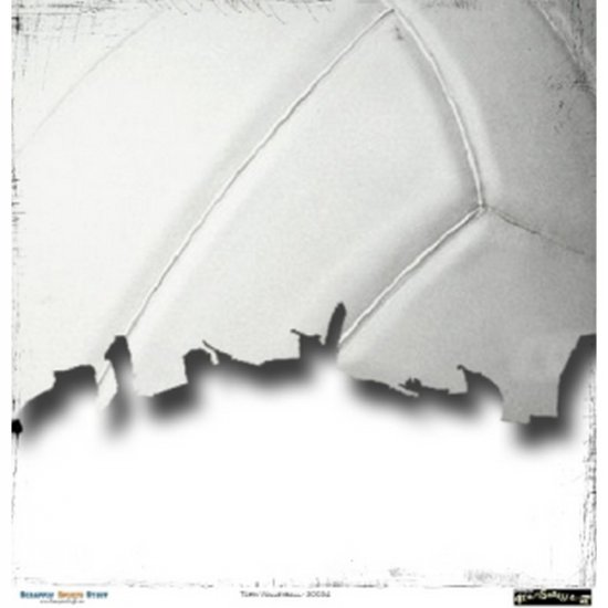 Scrappin\' Stuff - Torn Volleyball Paper