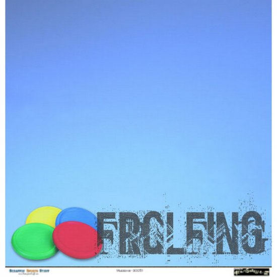 Scrappin\' Stuff - Frolfing Title Paper