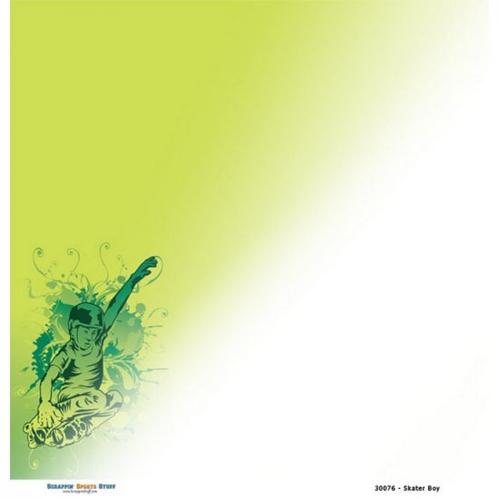 Scrappin\' Stuff - Skater Boy Paper