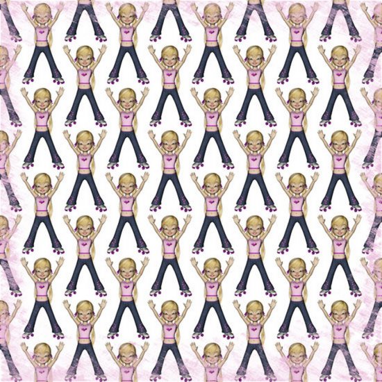 Scrappin\' Stuff - Skater Girl Paper
