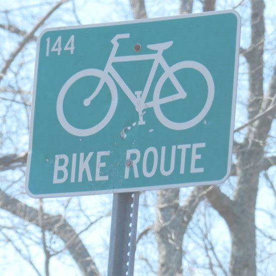 Scrappin\' Stuff - Bike Route Paper