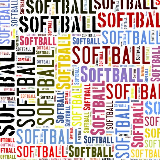 Scrappin\' Stuff - Softball Mix-up Paper