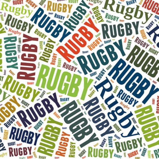 Scrappin\' Stuff - Rugby Mix-up Paper