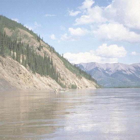 Scrappin\' Stuff - Canoeing the River Paper