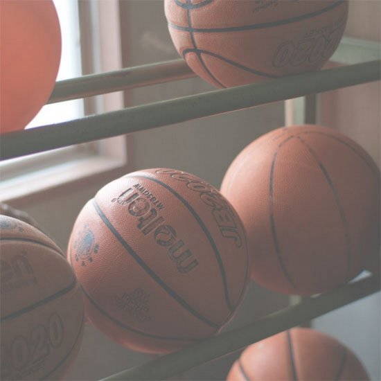 Scrappin\' Stuff - Basketballs on a Rack Paper