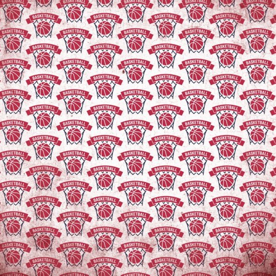 Scrappin\' Stuff - Basketball Badges Paper