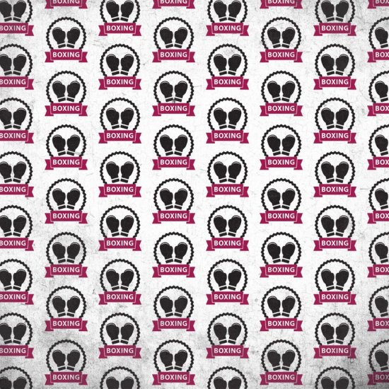 Scrappin\' Stuff - Boxing Badges Paper