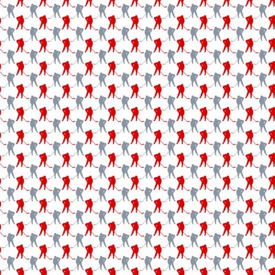 Scrappin\' Stuff - Hockey Players Paper