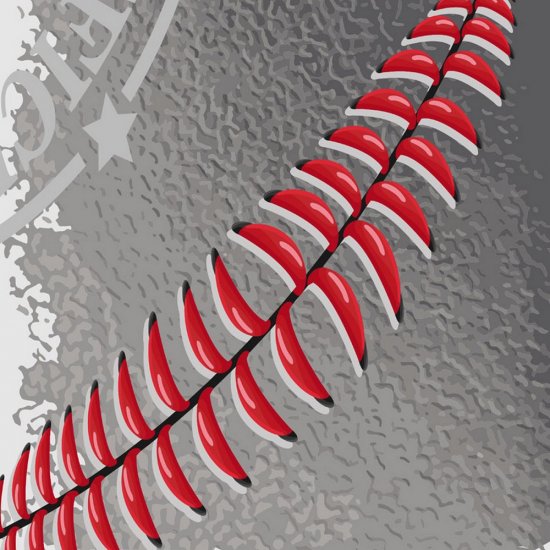 Scrappin\' Stuff - Baseball Laces Paper