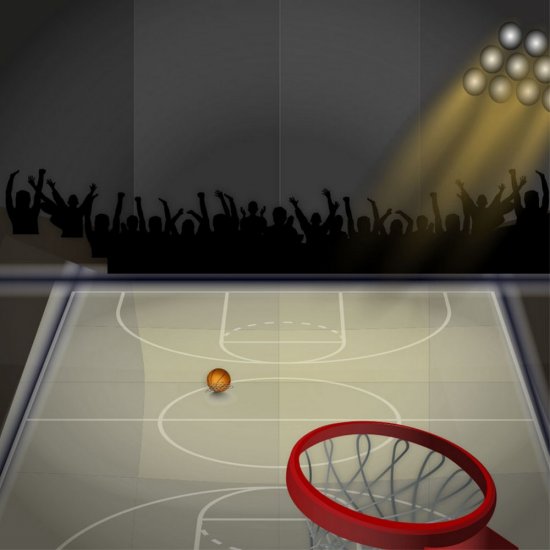 Scrappin\' Stuff - Basketball Night Paper