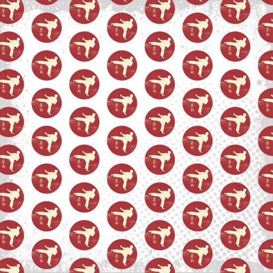Scrappin\' Stuff - Vintage Karate Paper