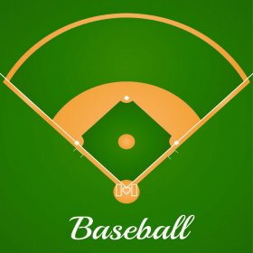 Scrappin' Stuff - Baseball Field Paper