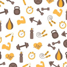 Scrappin' Stuff - Fitness Background Paper