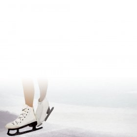 Scrappin' Stuff - Ice Skates Paper