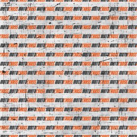 Scrappin' Stuff - Motocross Words Paper